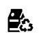 Tetra pack recycle icon