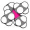 Tetraethyllead gasoline octane booster molecule. Neurotoxic organolead compound.