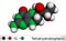 Tetrahydrobiopterin, BH4, THB, sapropterin molecule. It has role as coenzyme, diagnostic agent, human metabolite, cofactor.