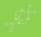 Tetramethylenedisulfotetramine TETS rodenticide molecule. Skeletal formula.