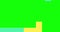 Tetris animation on green background. Retro arcade game colorful animated background or transition. 4K resolution