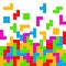 Tetris Game Playing Background