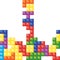 Tetris Russia puzzle falling colorful give up seamless pattern