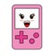 Tetris videogame kawaii cartoon