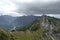 Teufelstattkopf mountain, hiking tour, Bavaria, Germany