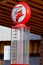 Texaco Fire Chief gas pump sign