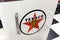 Texaco red star gas station sign text and logo brand from Chevron Corporation on old