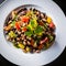 Texas Caviar: Beautiful Salad with Black-Eyed Peas, Vegetables, and Vinaigrette