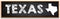 Texas - chalkboard concept