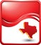 Texas icon on red wave backgrounds