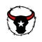 Texas Longhorn Barbed Wire Icon