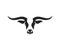 Texas longhorn bull. Logo. Symbol of New Year 2021