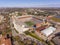 Texas Memorial Stadium aerial view Austin, Texas, USA