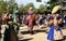 Texas Renaissance Fair players on horseback