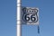 Texas Route 66 Sign
