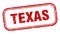 Texas stamp. Texas grunge isolated sign.