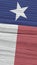 Texas state flag on dry wooden surface with pale, faded colors. Mobile phone wallpaper made of old wood. Vertical background. The