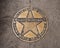 Texas Trail of Fame star honoring James Beckwourth at the Fort Worth Stockyards in Texas.