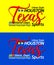 Texas urban calligraphy typeface superior vintage, for print on t shirts etc.