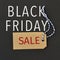 Text black friday sale