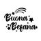 Text Buona Befana - Italian translation - Happy Befana decorated with stars and comet symbols. ink lettering. Modern festive