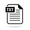 Text file icon