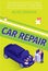 Text Flyer for Professional Car Repair Service