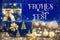 Text Frohes Fest, Means Merry Christmas, Christmas Presents, Winter Decoration