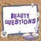 Text showing inspiration Beauty Questions. Word for digital marketplace where traders can buy and sell bitcoins New