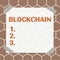 Text sign showing Blockchain. Business concept Hollywood, refers to the Hindi language movie industry in India. -57341