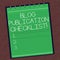 Text sign showing Blog Publication Checklist. Conceptual photo actionable items list in publishing a blog Lined Spiral
