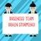 Text sign showing Business Team Brain Storming. Conceptual photo Team work corporate group working meeting Male and