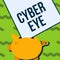 Text sign showing Cyber Eye. Business showcase tool engages in building smart technologies in cybersecurity Piggy Bank