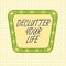 Text sign showing Declutter Your Life. Conceptual photo To eliminate extraneous things or information in life
