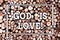 Text sign showing God Is Love. Conceptual photo Believing in Jesus having faith religious thoughts Christianity Wooden