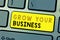 Text sign showing Grow Your Business. Conceptual photo Achieve higher profit Provide better return of investment