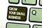 Text sign showing Grow Your Small Business. Conceptual photo company generates positive cash flow Earn Keyboard key