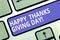 Text sign showing Happy Thanks Giving Day. Conceptual photo Celebrating thankfulness gratitude holiday Keyboard key