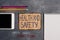 Text sign showing Health And Safety. Conceptual photo procedures intended to prevent accident in workplace Paper