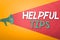 Text sign showing Helpful Tips. Conceptual photo service advice help support assistance and quick tips Halftone