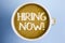 Text sign showing Hiring Now Motivational Call. Conceptual photo Workforce Wanted New Employees Recruitment written on Coffee in a