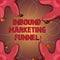 Text sign showing Inbound Marketing Funnel. Conceptual photo process of attracting a large amount of prospects Starfish