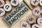 Text sign showing Managing Emotions. Conceptual photo Controlling feelings in oneself Maintain composure