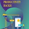Text sign showing Productivity Hacks. Conceptual photo Hacking Solution Method Tips Efficiency Productivity
