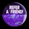 Text sign showing Refer A Friend. Conceptual photo direct someone to another or send him something like gift Elements of