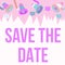 Text sign showing Save The Date. Business concept remember not schedule anything else on this day Ceiling Megaphone