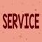 Text sign showing Service. Word Written on valuable action or effort performed to satisfy or fulfill a demand Line