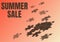 Text sign showing Summer Sale. Business showcase Annual discount events that takes place during summer season Jigsaw