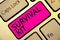 Text sign showing Survival Kit. Conceptual photo Emergency Equipment Collection of items to help someone Keyboard pink key Intenti