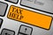 Text sign showing Tax Help. Conceptual photo Assistance from the compulsory contribution to the state revenue Keyboard orange key